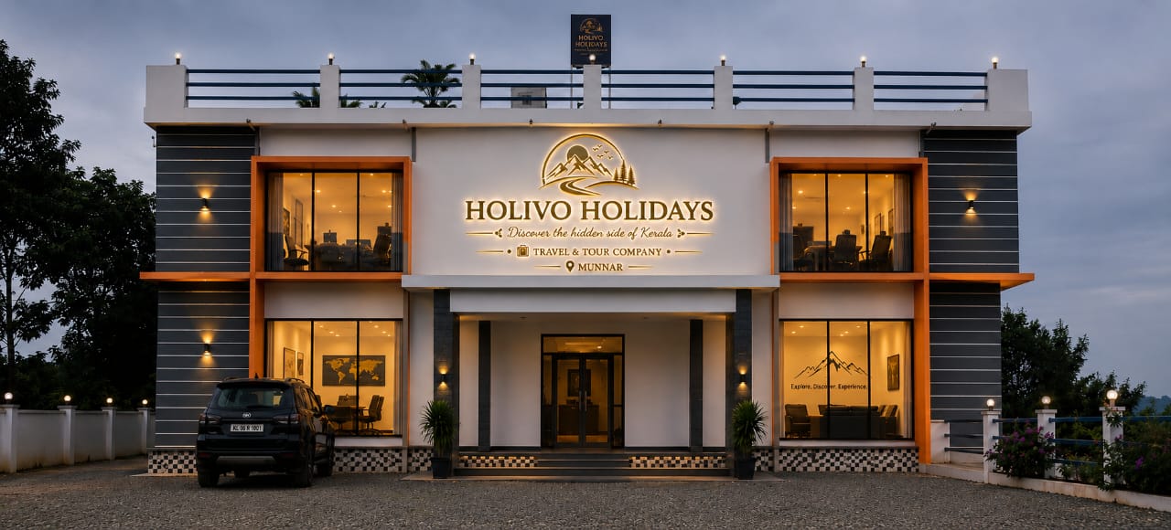 Holivo Holidays office exterior Munnar